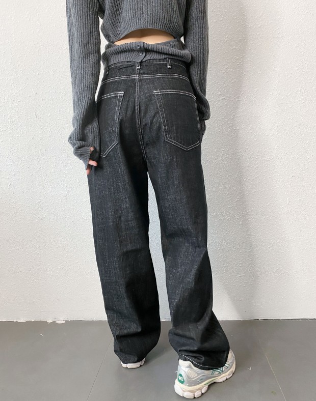 Light Weight Irregular Jeans #250317